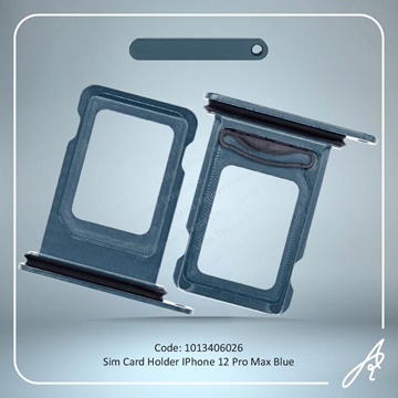تصویر SIM HOLDER 12 PRO MAX BLUE IPHONE