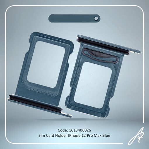 تصویر  SIM HOLDER 12 PRO MAX BLUE IPHONE