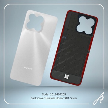 تصویر BACK COVER HONOR X8A SILVER HUW