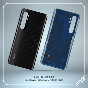 تصویر BACK COVER NOTE 10 LITE BLACK XIAO