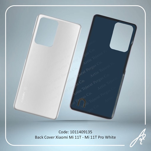 تصویر  BACK COVER MI 11T-MI 11T PRO WHITE XIAO