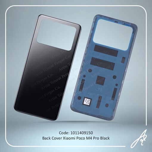 تصویر  BACK COVER POCO M4 PRO BLACK XIAO