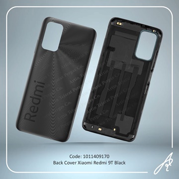 تصویر BACK COVER REDMI 9T BLACK XIAO