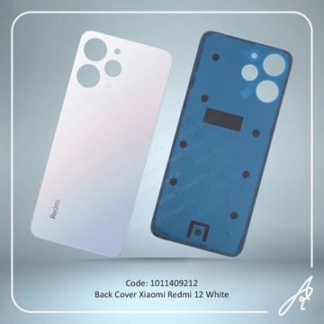 تصویر BACK COVER REDMI 12 WHITE XIAO