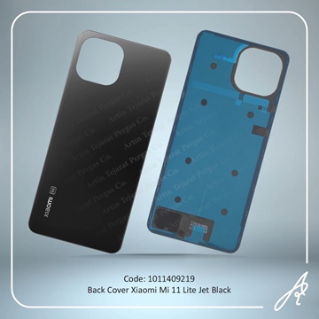 تصویر BACK COVER MI 11 LITE JET BLACK XIAO