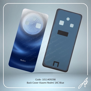 تصویر BACK COVER REDMI 14C BLUE XIAO