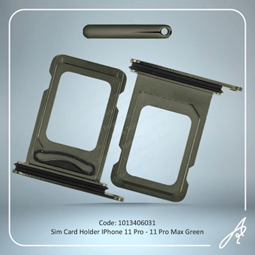 تصویر SIM HOLDER 11PRO-11PRO MAX GREEN IPHONE