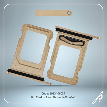 تصویر SIM HOLDER 14 PRO GOLD IPHONE