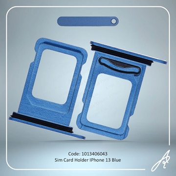 تصویر SIM HOLDER 13 BLUE IPHONE