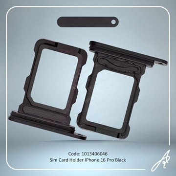 تصویر SIM HOLDER 16 PRO BLACK IPHONE