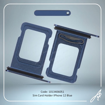 تصویر SIM HOLDER 12 BLUE IPHONE