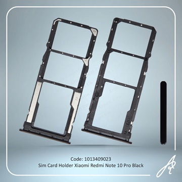 تصویر SIM HOLDER REDMI NOTE 10 PRO-NOTE 10 PRO MAX BLACK XIAO