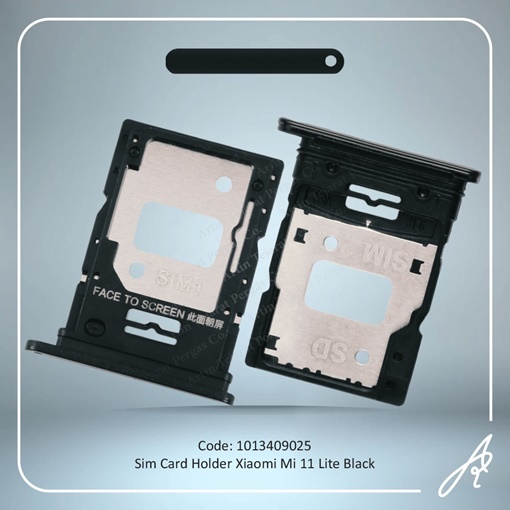 تصویر  SIM HOLDER MI 11 LITE BLACK XIAO