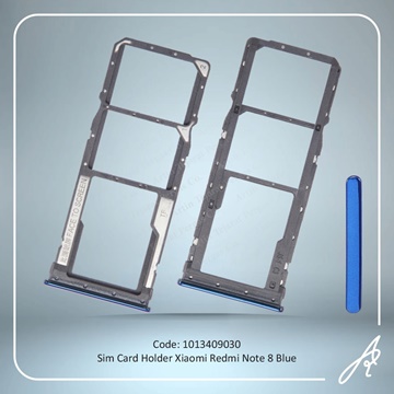 تصویر SIM HOLDER REDMI NOTE 8 BLUE XIAO
