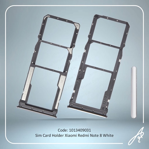 تصویر  SIM HOLDER REDMI NOTE 8 WHITE XIAO