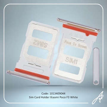 تصویر SIM HOLDER POCO F3 WHITE XIAO