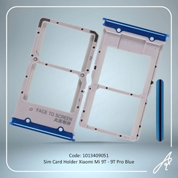 تصویر SIM HOLDER MI 9T-9T PRO BLUE XIAO