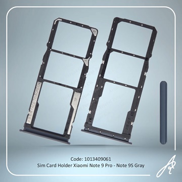 تصویر SIM HOLDER NOTE 9 PRO-NOTE 9S GRAY XIAO