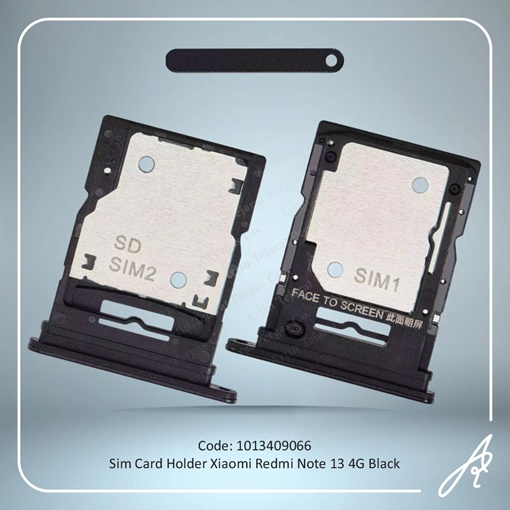 تصویر  SIM HOLDER REDMI NOTE 13 4G BLACK XIAO