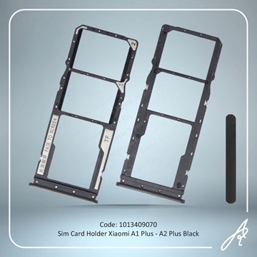 تصویر SIM HOLDER REDMI A1 PLUS-A2 PLUS BLACK XIAO