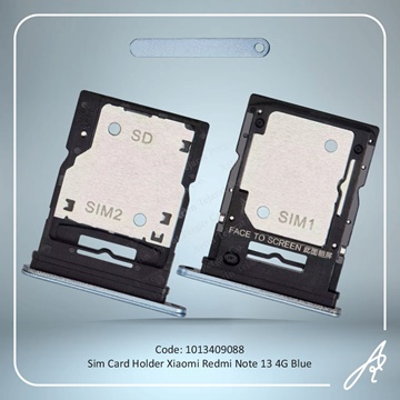 تصویر SIM HOLDER REDMI NOTE 13 4G BLUE XIAO