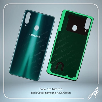تصویر BACK COVER A20S GREEN  SAM