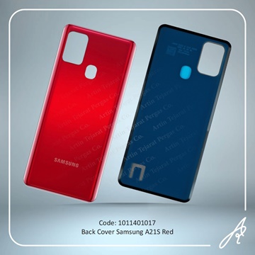 تصویر BACK COVER A21S RED SAM