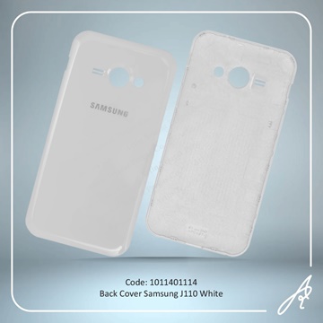 تصویر BACK COVER J110 WHITE SAM