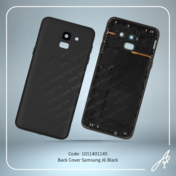 تصویر BACK COVER J6 BLACK SAM