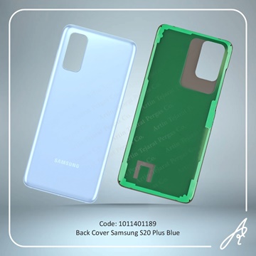 تصویر BACK COVER S20 PLUS BLUE SAM