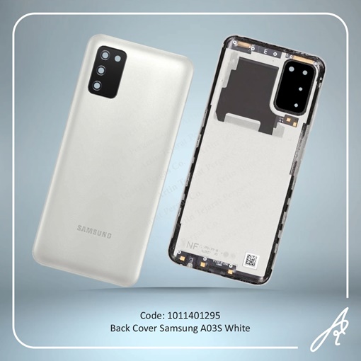 تصویر  BACK COVER A03S WHITE SAM