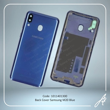 تصویر BACK COVER M20 BLUE SAM