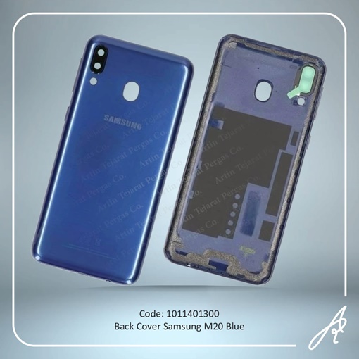 تصویر  BACK COVER M20 BLUE SAM