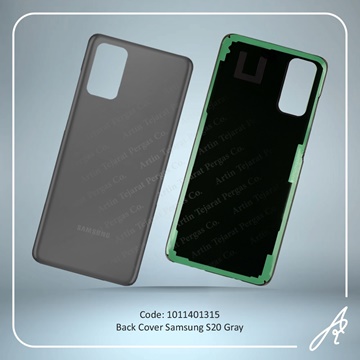 تصویر BACK COVER S20 GRAY SAM