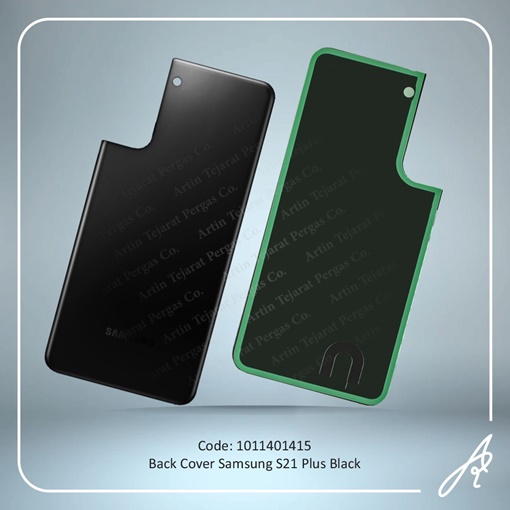 تصویر  BACK COVER S21 PLUS BLACK SAM
