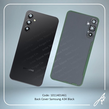 تصویر BACK COVER A34 BLACK SAM