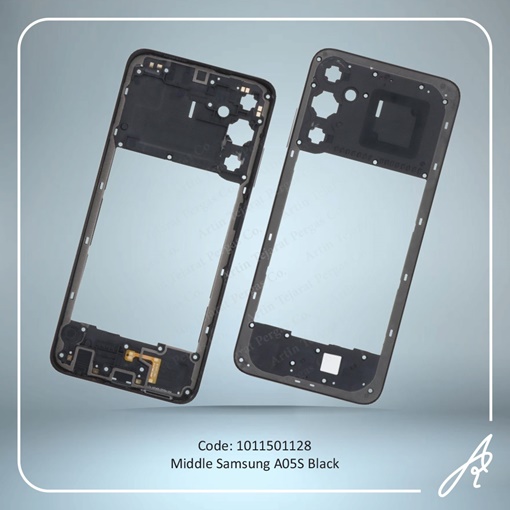 تصویر  MIDDLE A05S BLACK SAM