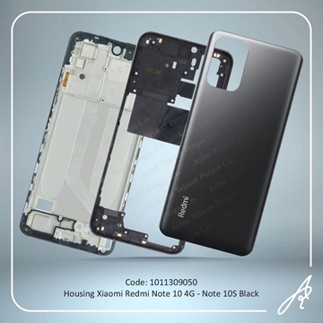 تصویر HOUSING REDMI NOTE 10 4G-NOTE 10S BLACK XIAO