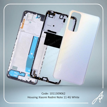 تصویر HOUSING REDMI NOTE 11 4G WHITE XIAO