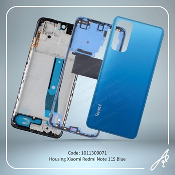 تصویر HOUSING REDMI NOTE 11S BLUE XIAO