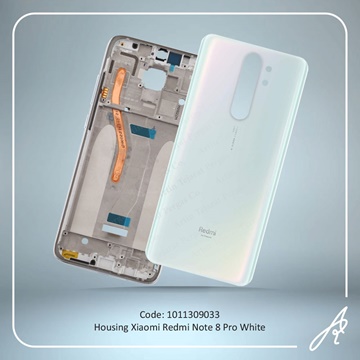 تصویر HOUSING REDMI NOTE 8 PRO WHITE XIAO