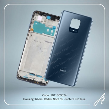 تصویر HOUSING REDMI NOTE 9S -NOTE 9 PRO BLUE XIAO
