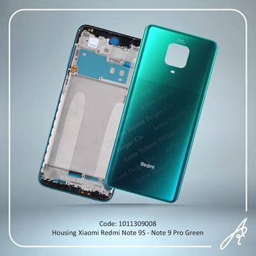 تصویر HOUSING REDMI NOTE 9S -NOTE 9 PRO GREEN XIAO