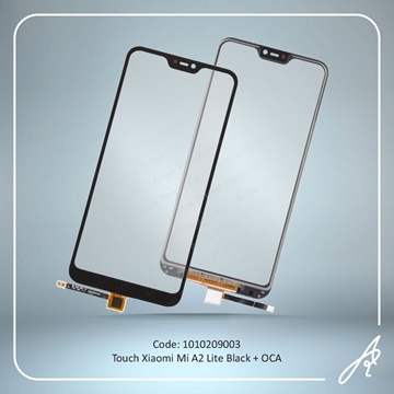 تصویر TOUCH MI A2 LITE+OCA BLACK XIAO