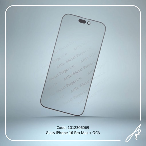 تصویر  GLASS 16 PRO MAX+OCA IPHONE