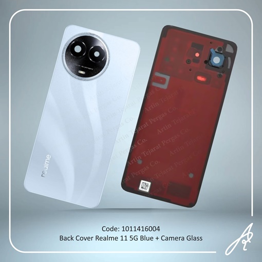 تصویر  BACK COVER 11 5G BLUE WITH CAMERA GLASS REALME