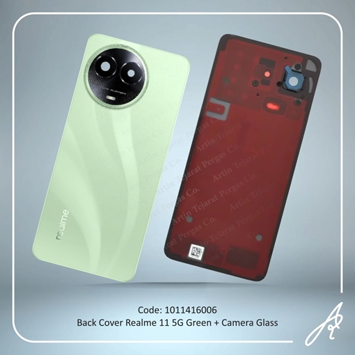 تصویر  BACK COVER 11 5G GREEN WITH CAMERA GLASS REALME