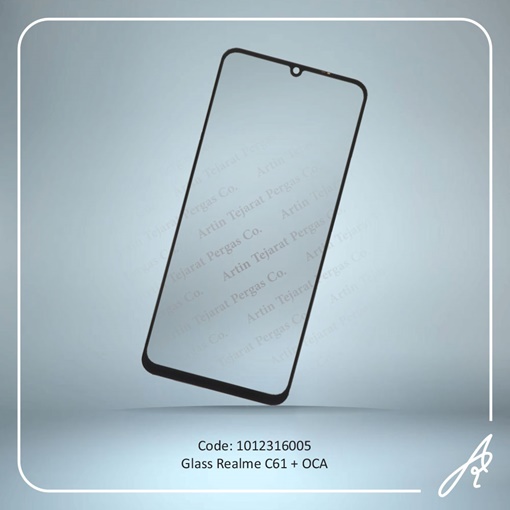 تصویر  GLASS C61-C63+OCA REALME
