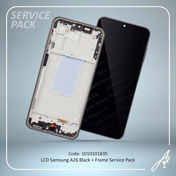 تصویر LCD A26+FRAME BLACK SERVICE PACK SAM